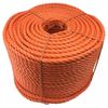 ANBP Diameter 8 mm / 20 m polypropylene rope, orange twisted