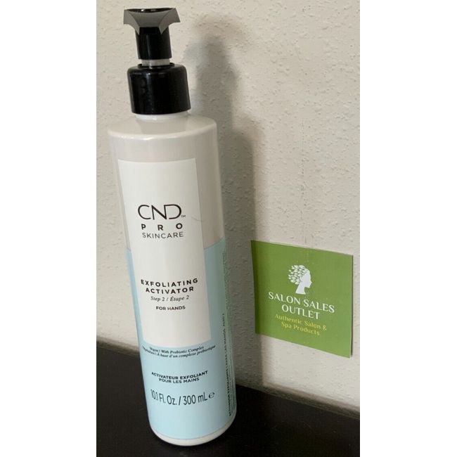 CND PRO SKINCARE EXFOLIATING ACTIVATOR (FOR HANDS) 10.1 FL OZ