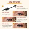 QUEWEL Lash Clusters - 14mm Soft & Lightweight Eyelash Extensions for Beginners