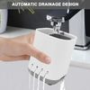 Toothbrush Holder for Bathroom,Plast