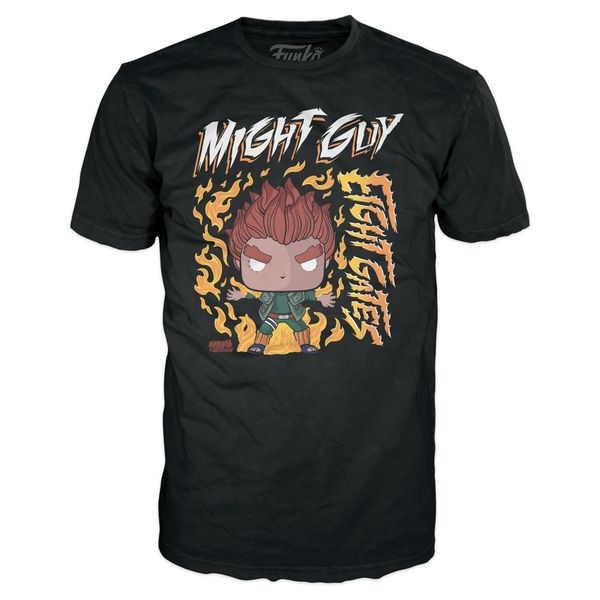Funko Pop! Boxed Tee: Naruto - Eight Gates, Might Guy - XL
