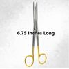 O.R PREMIUM GRADE MAYO DISSECTING SCISSORS 6.75" STRAIGHT SURGICAL STAINLESS CE