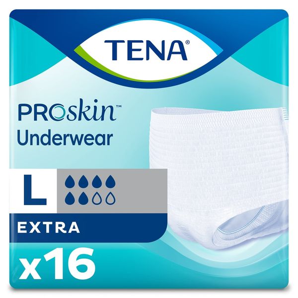 TENA ProSkin Extra Breathable Underwear, Incontinence, Disposable, Moderate