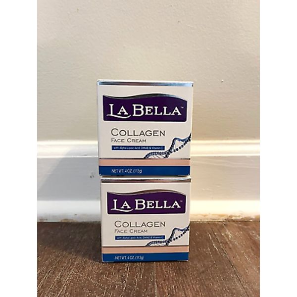 2 La Bella Collagen Face Cream 4 Oz. Each