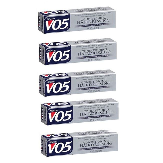 Alberto Vo5 Conditioning Hairdressing Gray White Silver Blonde Hair Pack Of 5