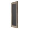 DesignOvation Beatrice Framed Magnetic Chalkboard, 13x23, Rustic Brown