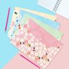 10 pcs Style Floral Printed A4 Paper Document File Folder Poly Envelopes Docu...