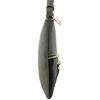 DELUXITY Lightweight Medium Crossbody Bag with Tassel, Gray/Black