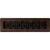 2x12 Inche Rubbed Bronze Finish Scroll Floor Register