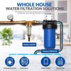 SimPure Home Whole House Spin Down Water Filter Sediment Pre-Filter System 2Pack