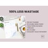 To Do List Pad - Organise Your Day With Ease. 100 Day Planner by Ruby Ashley
