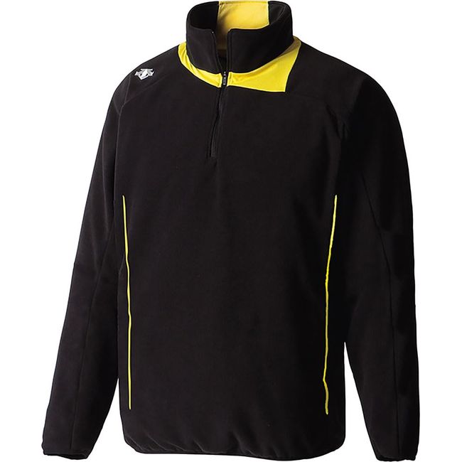 Descente Baseball Fleece Half Zip Fleece Jacket