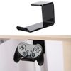 sourcing map 2pcs Controller Holder Under Desk Mount Holder for Controller & Headphone Gaming Accessories Adhesive No Screws, Black