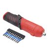 Wireless Drill Set | Cordless Drill Driver Kit,Rechargeable Hand Tool, Double Position Handle, Compact Drilling Device for Workshop Garage