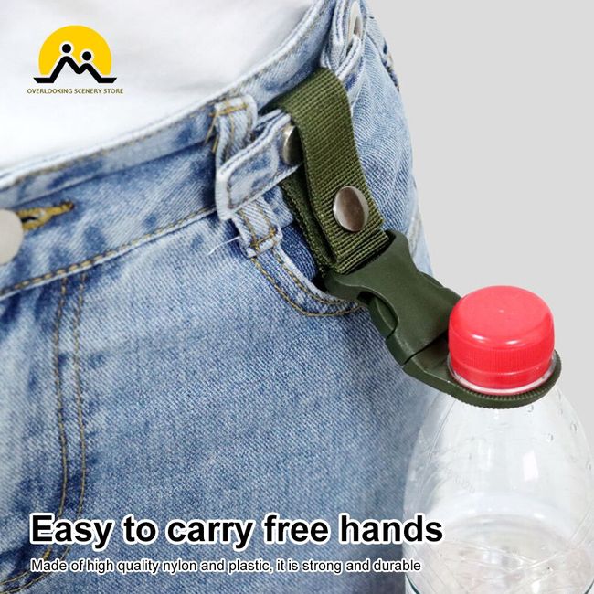 Outdoor Water Bottle Holder, Drink Bottle Buckle, Backpack Buckle