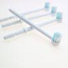 VWONST Replacement Dental Water Brush Heads Compatible with Waterpik Water Flossers Toothbrush and Oral Irrigators, 4-Pack