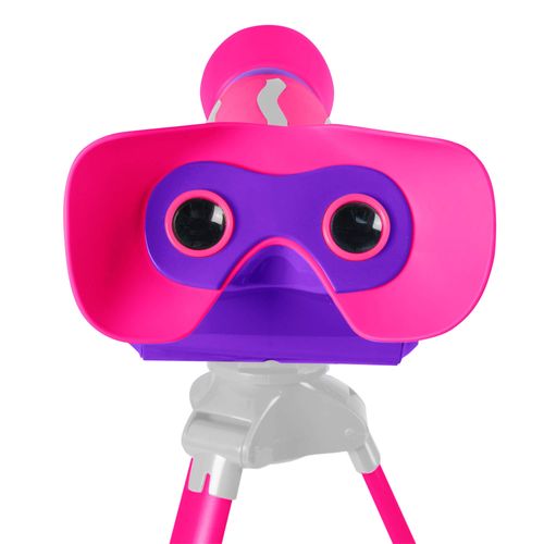 Educational Insights GeoSafari Jr. Pink My First Kids Telescope, STEM Toy, Gift for Boys & Girls, Ages 4+