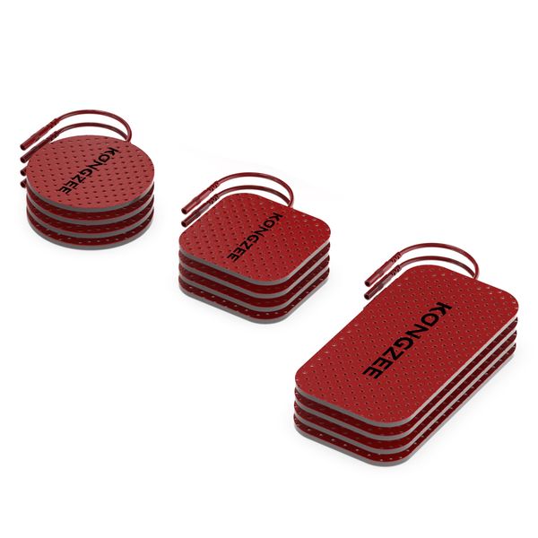 12pcs Pack Self Adhesive Electrode Pads for AS9026 (Red)