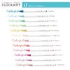Zebra WYSS22-BL Clickart Water-Based Pen, Blue