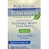 Puretouch Tush Wipes Flushable 24 Wipes