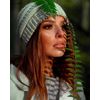 H-6020a-54 Solid Ribbed Beanie - Mint, One Size Fits Most