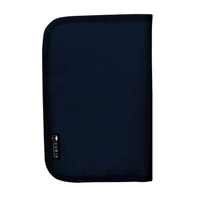 M-Plan 114030-08 Cubics Round Zip Book Cover, New Book, Navy