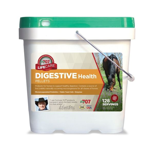 Formula 707 Digestive Health Equine Supplement, 8lb Bucket – Probiotics, P