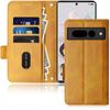 Google Pixel 7 Pro Case, Notebook, Thin, Card Bill Storage, Shockproof, Wallet Cover (Google Pixel 7 Pro, Yellow)