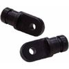 SEACHOICE 3/4 inch Internal Eye End, Black, 1 Pair