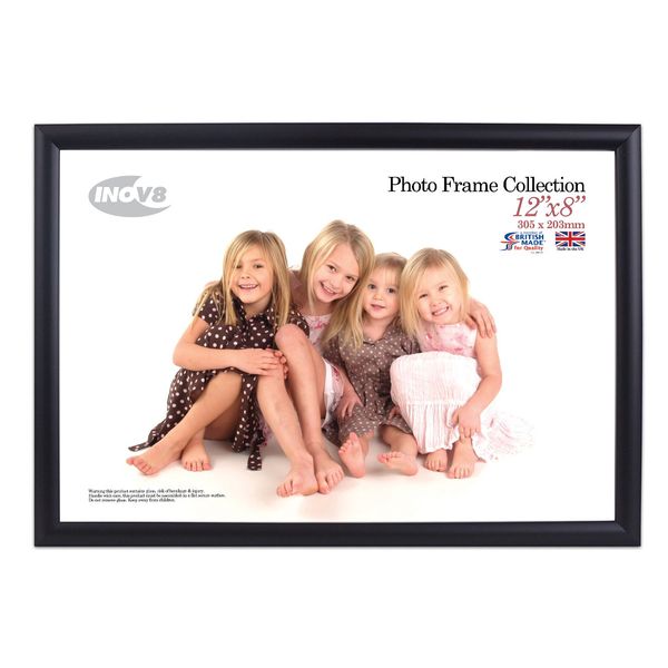 Inov8 Framing PFVS-VBLK-128 Frames, Black, 12 x 8 inch