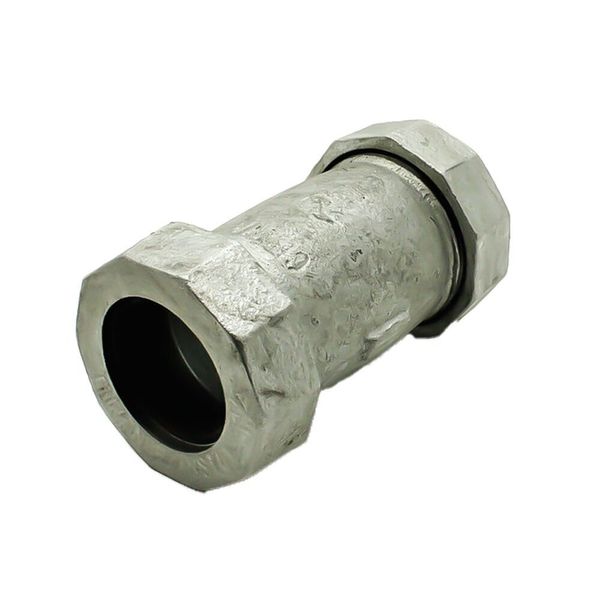 Thrifco 5244314 1-1/2 Inch Galvanized Compression Coupling