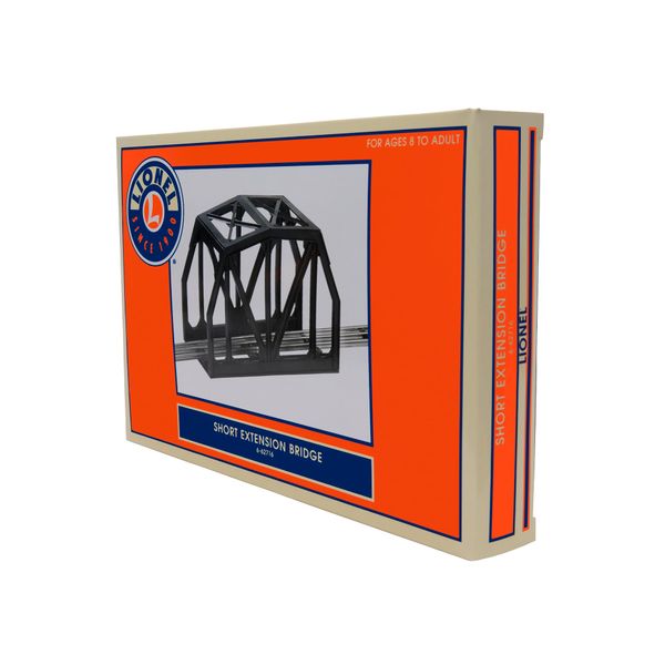 Lionel FasTrack Short Extension Bridge O Gauge Model Train Accessory