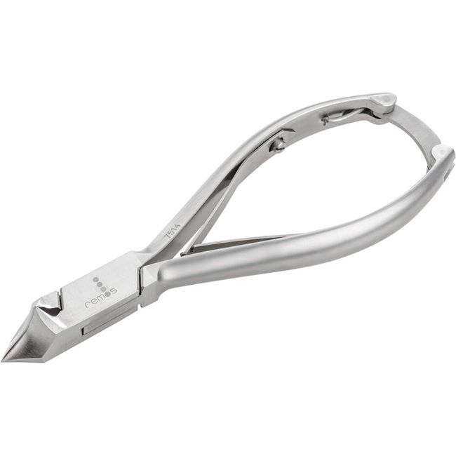 REMOS Nail Pliers with Two Tips Made of Stainless Steel - for Thick toenails 14 cm