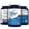 NusaPure Black Currant 2500 Mg Equivalent Per Caps 200 Veggie Capsules (Powder, Extract 10:1, Vegan, Non-GMO & Gluten-Free)