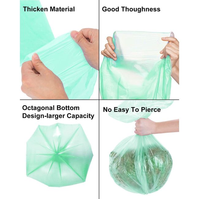 8 Gallon Disposable Household Garbage Bag, Thickened Biodegradable