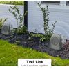 iHome Bluetooth Outdoor Solar/Rechargeable Rock Speaker w/ LED (PAIR)