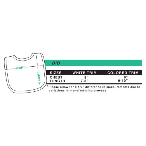 inktastic My Nana Loves Me Cute Winter Penguins Baby Bib Turquoise 42ec3