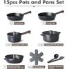 Nonstick Cookware Set Pots and Pans Set Kitchen Non-Stick Cooking Set, Dishwashe
