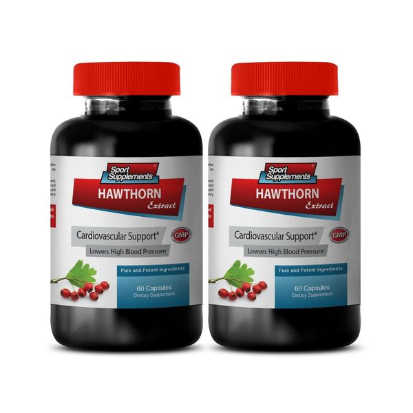 Hawthorn 100 - Hawthorn Leaf Extract 665mg- Increasing Stamina Supplements 2B