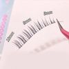 False Eyelashes, Natural, 5 Pairs, Popular, Transparent Shaft, Soft Core, Ultra Lightweight, Soft, Handmade, Actress Eyelashes, Cosplay Makeup, K-15