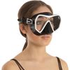 Seac Ajna Frameless Scuba Diving Mask - White