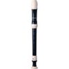 Recorder Workshop 601 Descant Recorder, Black with White Trim