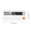 Digital Kitchen Timer, Visual Timer with Large LED Display, Adjustable Magnetic Countdown Countdown Count-up Timer, Kitchen Timer for Classroom, Cooking, Fitness, Baking, Study, Education