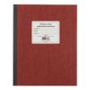 National Brand Computation Notebook, 4 X 4 Quad, Brown, Green Paper, 11.75 x 9.25 Inches, 75 Sheets (43648)