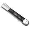 Short Antenna Car Carbon Silver 8cm Braid E15#N