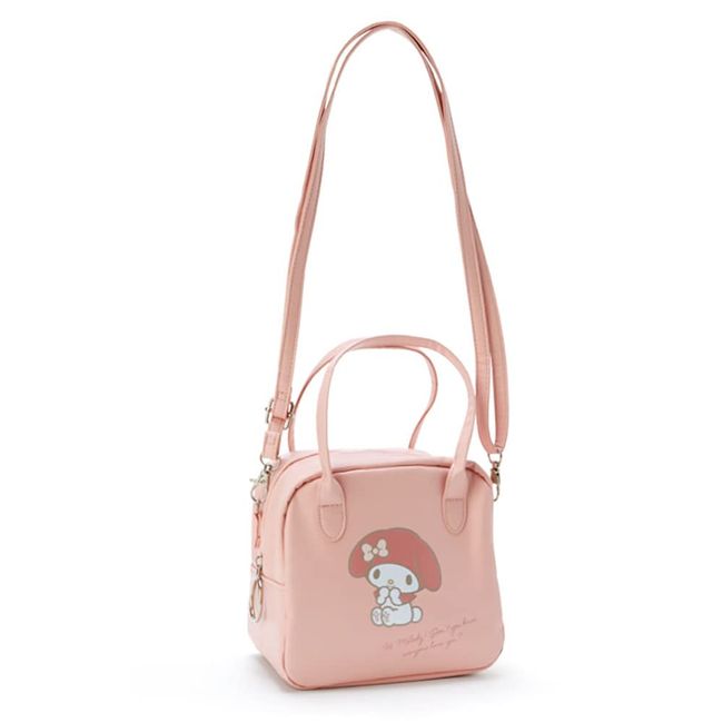 Sanrio 193488 Shoulder Bag, Small, Mini Size, Compact, Pink, My Melody, Going Out, Coordination, Everyday Use, Girls, Character