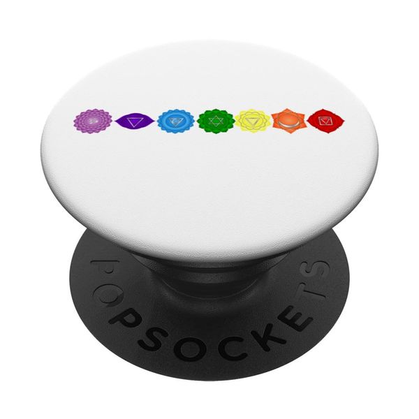 Chakra Collection Meditation PopSockets Sticky PopGrip Yoga Shirt