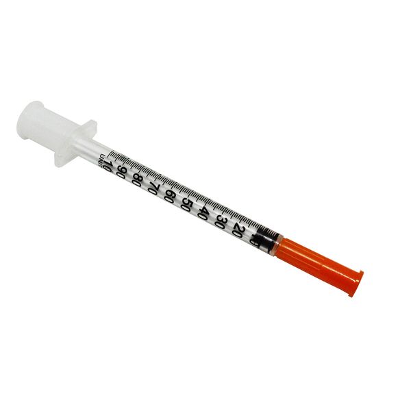 Rays InSuLight 1ml Insulin Syringe .29mm (29g) / 13mm (Pack of 100)