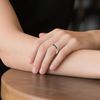 Satoru Cosplay Ring - Devil's Eye Ring Accessory with Diamond Inlaid Copper