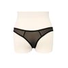 Red Enamel & Black Mesh 3D Shorts